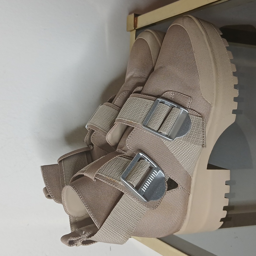 Steve madden beige Garden platform heeled boots size 6 - Picture 7 of 17